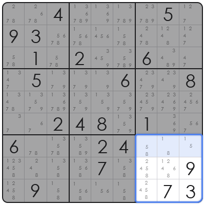 unique rectangle sudoku